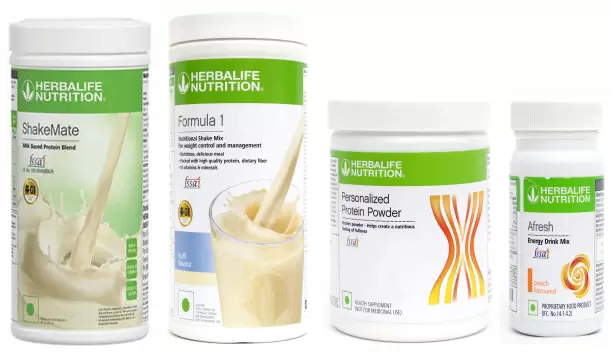 Herbalife Formula 1 Kulfi - 500g with shakemate and protein powder 200 with afresh Peach