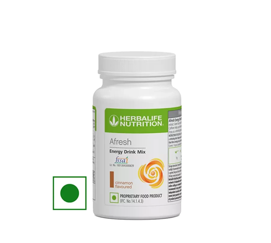 Herbalife Afresh Energy Drink Mix Cinnamon WEIGHT LOSS & METABOLISM