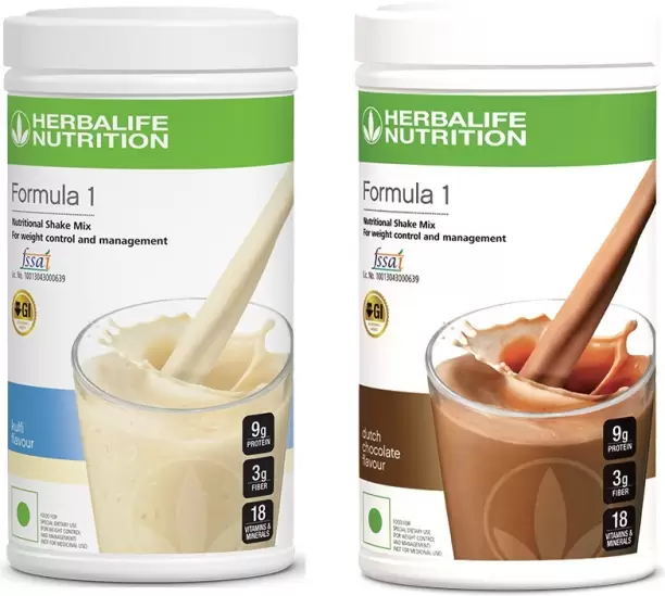 Herbalife Formula 1 Nutrition shake mix dutch chocolate with Kulfi - 500g