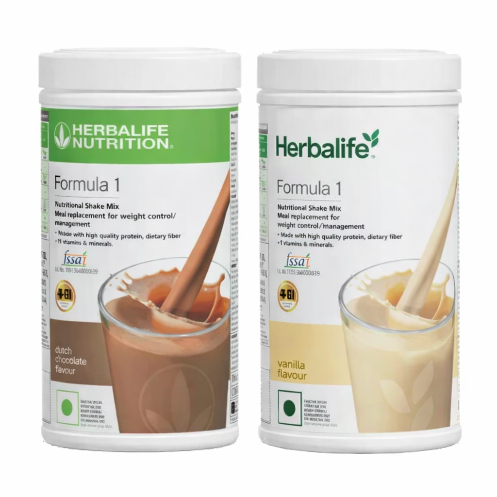 Herbalife Formula 1 Nutrition Shake Mix Vanilla With Dutch Chocolate (500g) With Free Shipping
