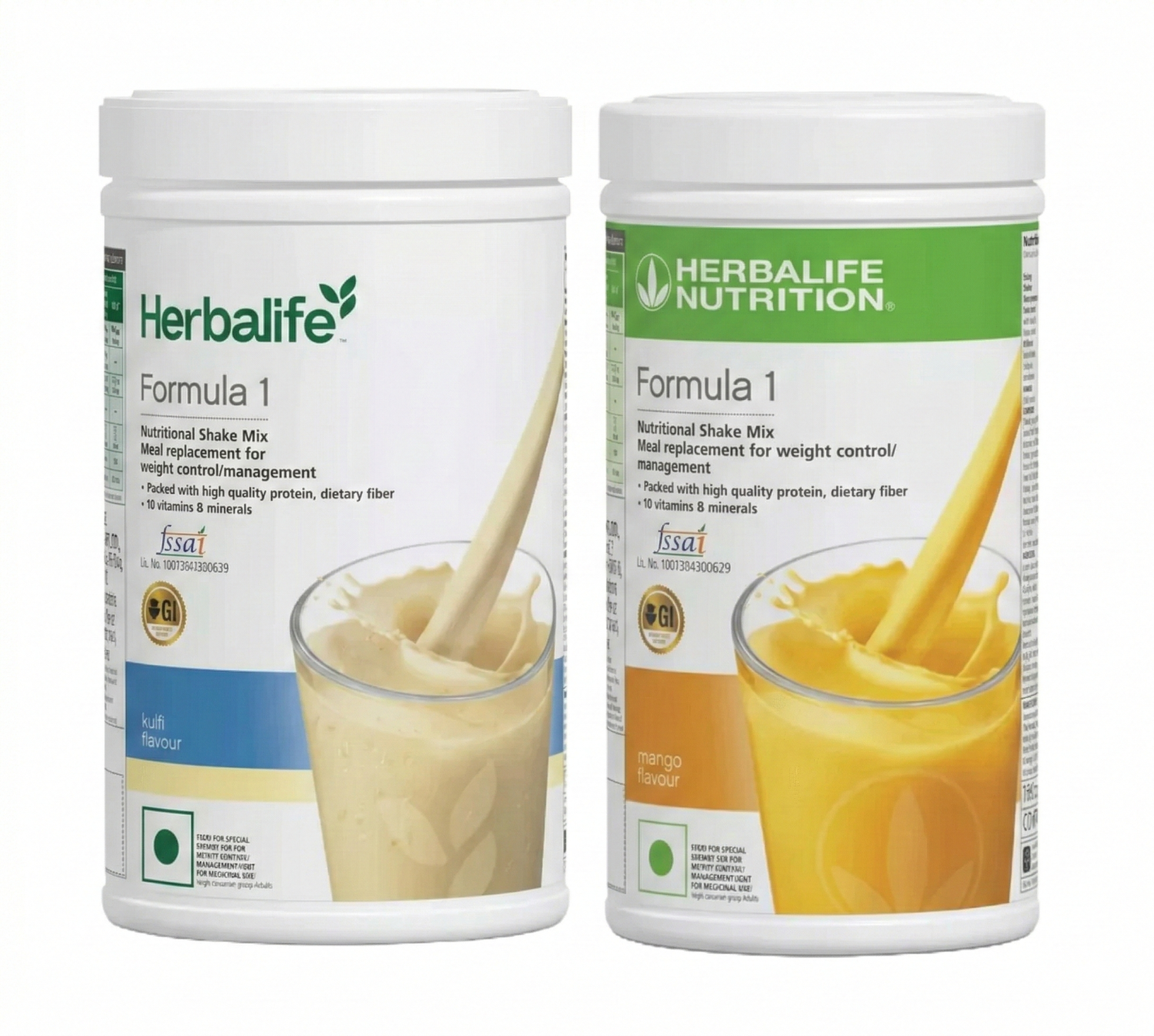 Herbalife Formula 1 Nutritional Shake Mix Kulfi & Mango 500g | Creamy Healthy Meal Replacement