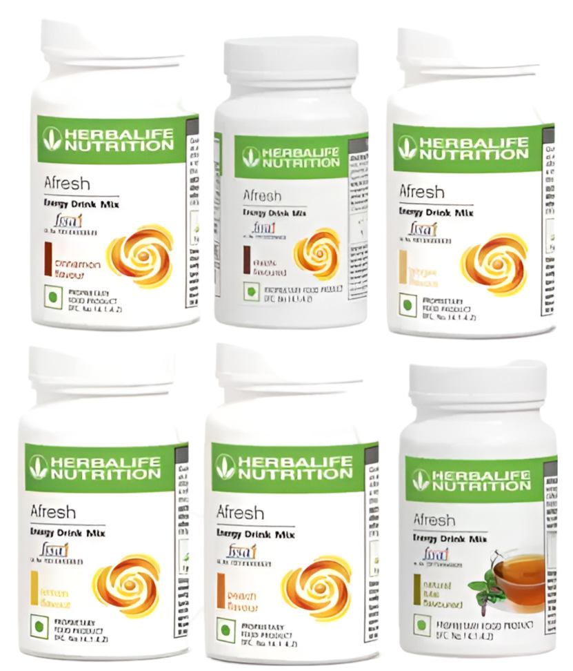 Herbalife Afresh Energy Drink Mix Herbal Tea Concentrate WEIGHT LOSS Free Ship