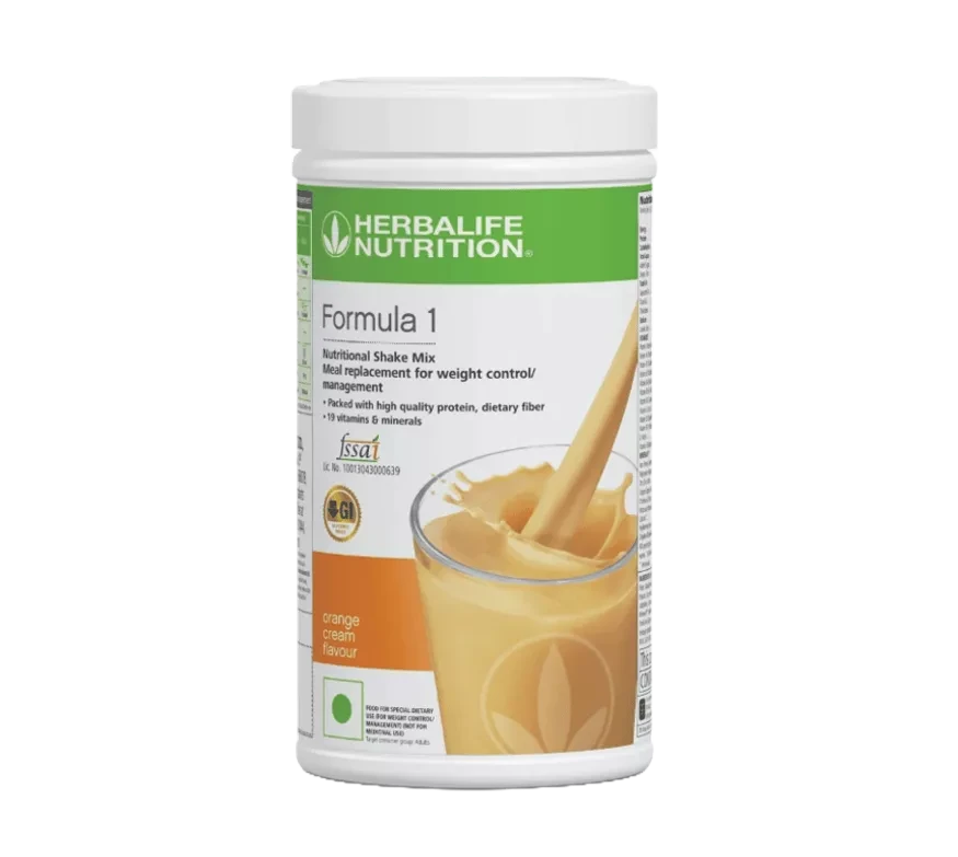 Herbalife Formula 1 Nutritional Shake Mix Orange Cream - 500gm