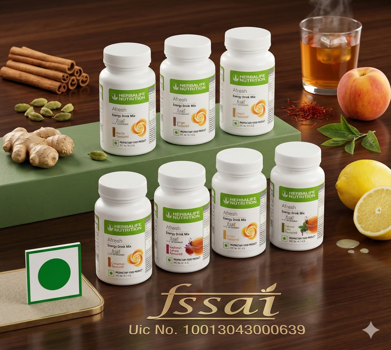 Herbalife Afresh Energy Drink Mix Herbal Tea Concentrate WEIGHT LOSS Free Ship