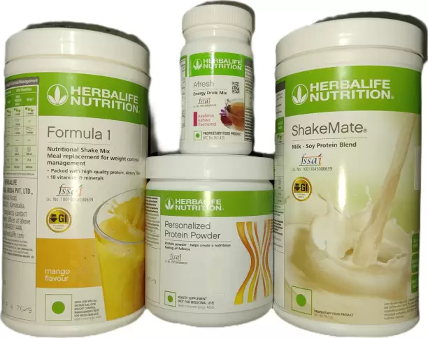 Herbalife Formula 1 Mango - 500g With Shakemate And PP 200 With Afresh Kashmiri Kahwa