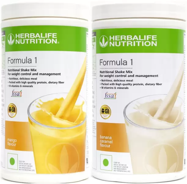 Herbalife Formula 1 Nutrition Shake Mix Mango and Orange Cream