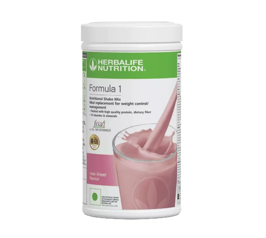 Herbalife Formula 1 Nutritional Shake Mix Rose Kheer - 500gm