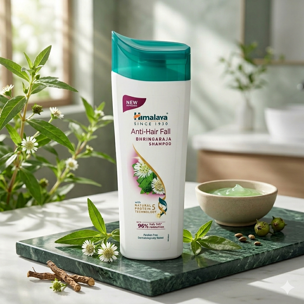Himalaya Anti-Hair Fall Bhringaraja Shampoo | Strengthening Daily Formula