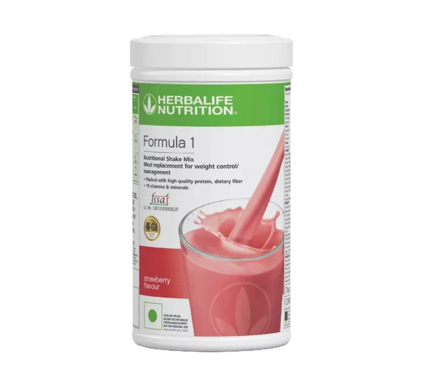 Herbalife Formula 1 Nutritional Shake Mix Strawberry - 500gm